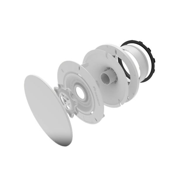 Anemostat Zehnder ComfoValve Luna pre prívod biely