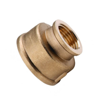 Mosadzný nátrubok redukovaný 1"x1/2"