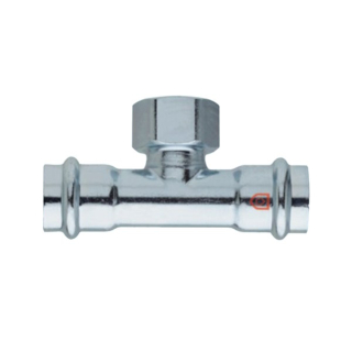 Oceľový T kus 15mm x 1/2" s vnútorným závitom