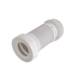 WC PVC flexi rúra d100-120, dĺžka 270-620mm