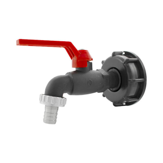 Adaptér set na IBC nádrže závit S60x6 2" na G3/4" + 1x ventil 3/4"