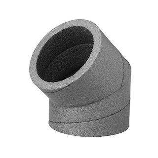 Koleno AERFOAM EPE d 160mm 45° pre pre prívod/odvod vzduchu exteriér