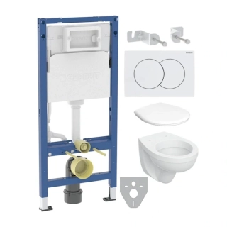 Geberit Duofix Delta set 5 v 1 nový